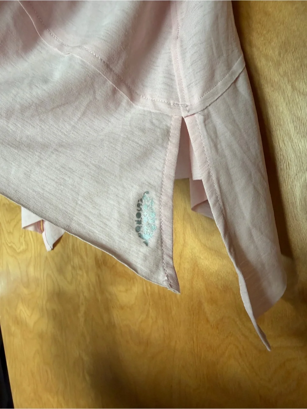 Free People Pale Pink Layered Sleeveless Tank